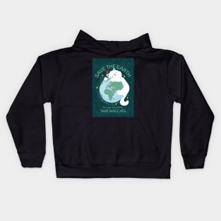 It's the Only Planet that Has Cats Kids Hoodie